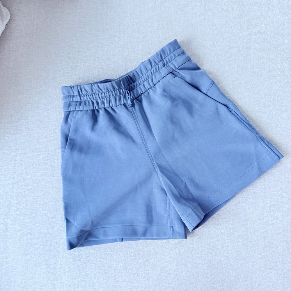 lululemon athletica Light Blue Workout Shorts